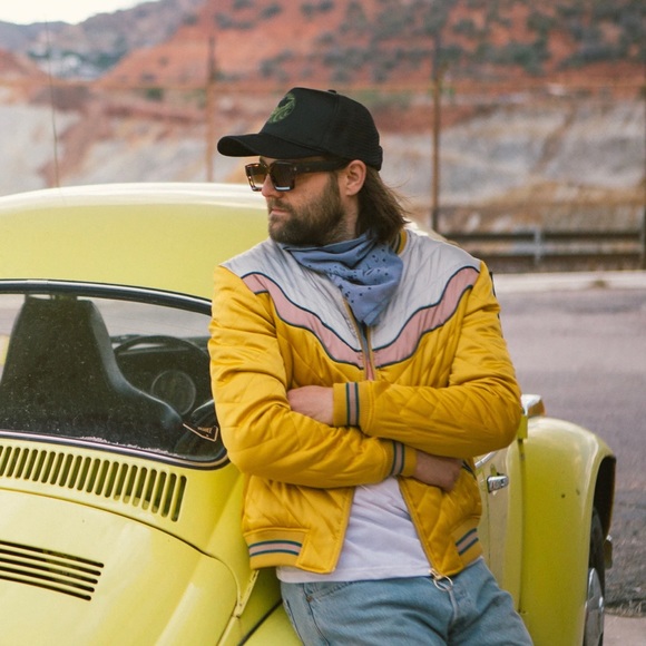 Classic Rock Couture Dolly Western Mustard Bomber Jacket - Picture 4 of 16